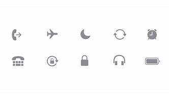 Image result for Two Lines On iPhone Status Icons