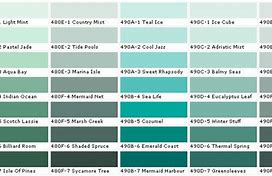 Image result for Teal Paint Color Chart