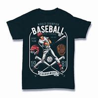 Image result for Baseball Tee Shirt Designs