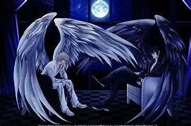 Image result for Anime Black Angel Wings