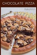 Image result for Chocolate Pizza Microwave