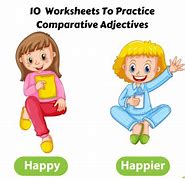 Image result for Comparative Adjectives Exercises