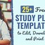 Image result for Test Study Guide Template