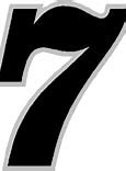 Image result for 7 Racing Font