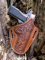 Image result for Carved Leather Holsters