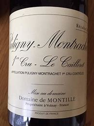 Image result for Montille Puligny Montrachet Cailleret