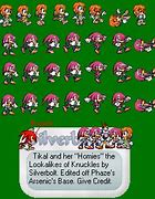 Image result for Tikal the Echidna Sprites