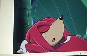 Image result for Knuckles Sleeping