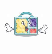 Image result for Lunch Box with Face Cartoon