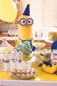 Image result for Minions Birthday Party