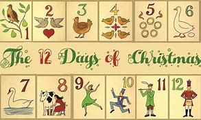 Image result for 12 Days of Christmas Poem Ideas