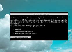 Image result for Windows Error Recovery Screen