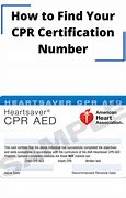 Image result for CPR License