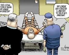Image result for Person Facing Death Penalty Cartoon