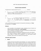 Image result for Manufacturing Contract Template