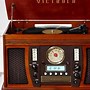 Image result for Victoria 8 in 1 Wooden Record Player