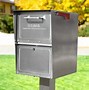 Image result for Mailbox with Lock