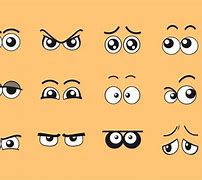 Image result for Orange Eyes Cartoon