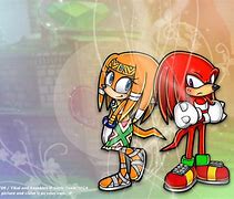 Image result for Knuckles and Tikal Moments
