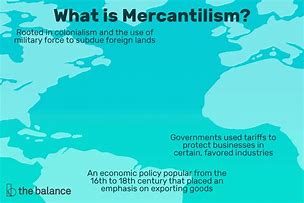 Image result for Mercantilism Diagram