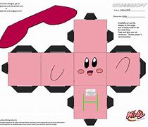 Image result for Kirby Cube Papercraft