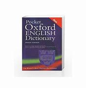 Image result for Pocket Oxford English Dictionary