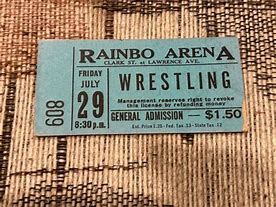 Image result for Chicago Rainbo Arena Wrestling