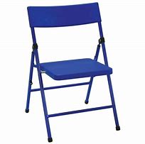 Image result for Blue Folding Chair