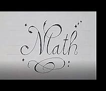 Image result for Mathematics Weave Style Calligraphy
