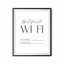 Image result for But First Wi-Fi Sign