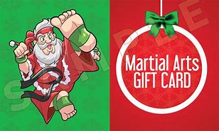Image result for Martial Arts Christmas Cartoon