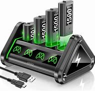 Image result for Rechargeable Batteries with Charger