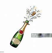 Image result for Black and White Clip Art Free Images Child Champagne Bottle Exploding