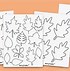 Image result for Cut Out Leaf Shapes 5 Inches