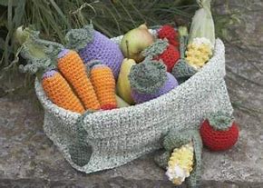 Image result for Crochet Fruit Bag