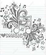 Image result for Page De Garde Musique Dessin