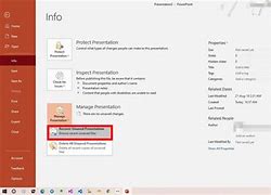 Image result for How to Recover Unsaved Slides in PowerPoint