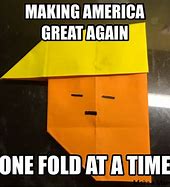 Image result for Triangle Paper. Fold Meme