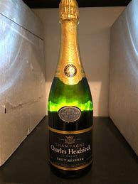 Image result for Charles Heidsieck Champagne Brut Reserve Privee Mis en Cave en 1987
