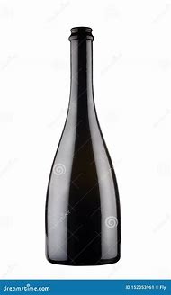 Image result for Black Champagne Bottle Shape