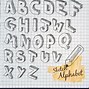 Image result for A to Z 3D Alphabet Letters Template