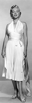Image result for Marilyn Monroe Famous Dress