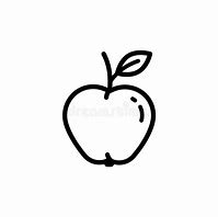 Image result for Apple Line Icon