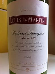 Image result for Louis M Martini Cabernet Sauvignon Cabernet Family Napa Valley