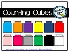 Image result for Counting Cubes Clip Art