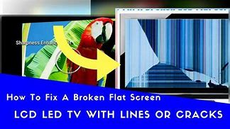 Image result for Shattered Flat Screen TV On Road