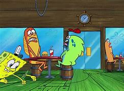 Image result for Spongebob Fish Walking in Meme