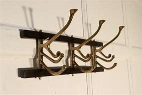 Image result for Brass Coat Rack Hooks