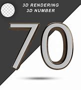 Image result for 70 in 3D SVG