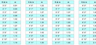 Image result for Height to Meters Converter